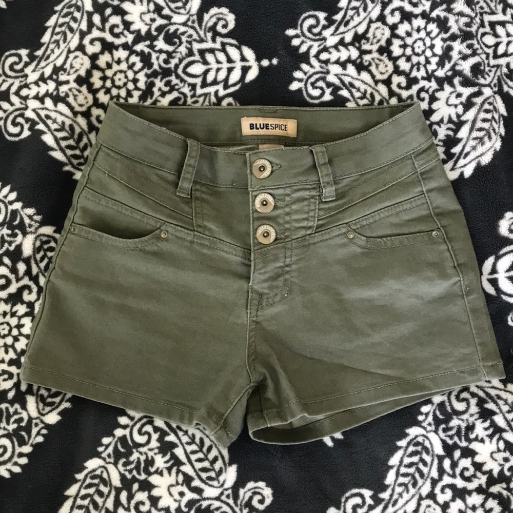 High waisted shorts